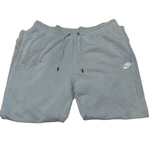 Nike Gray and Blue Sweatpants Comfortable Joggers
